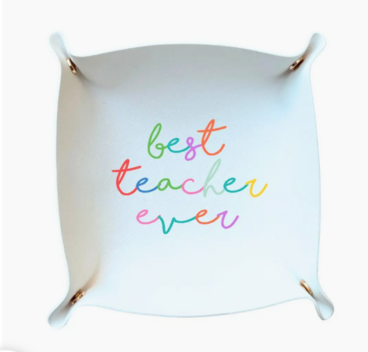 Best Teacher Ever Gift Tray