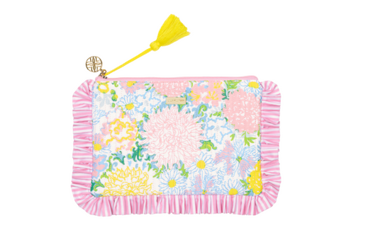 Ruffle Pouch, Lilly Garden Home