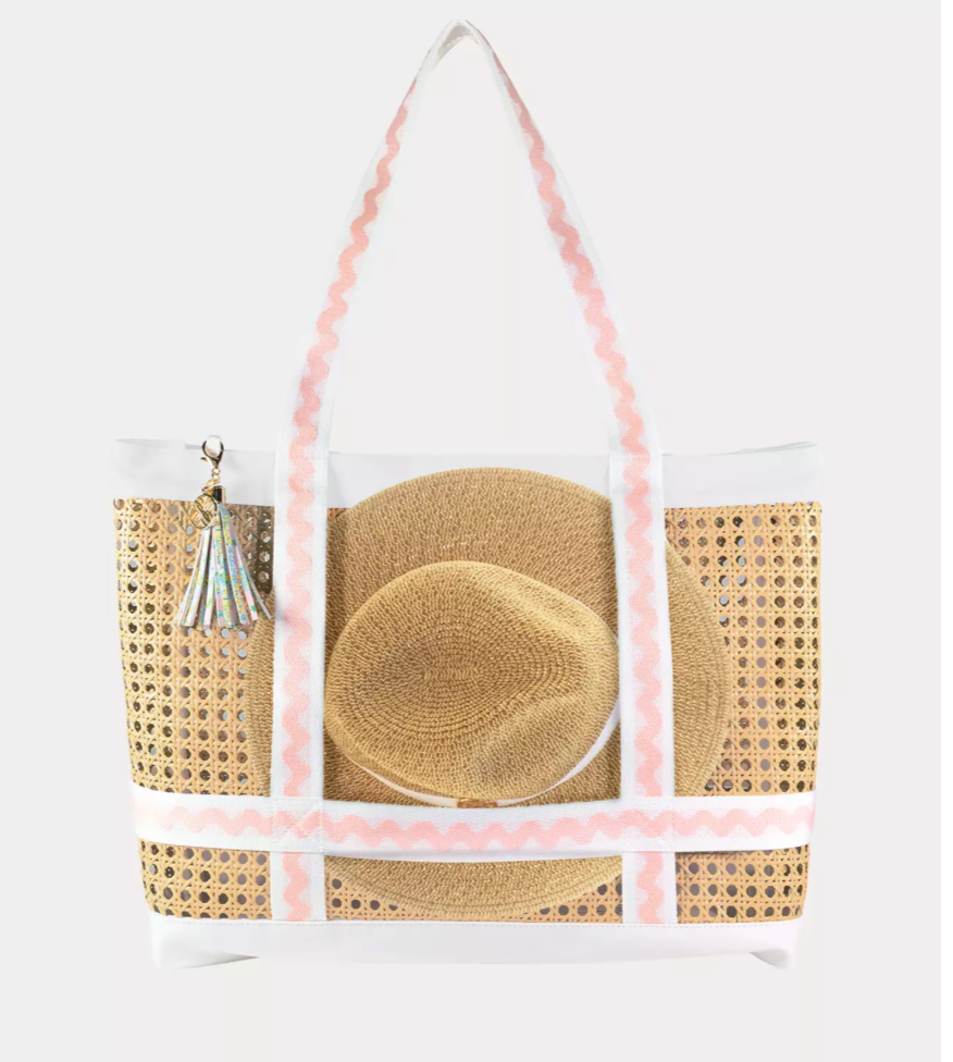 Beach Hat Tote Bag by Lilly Pulitzer