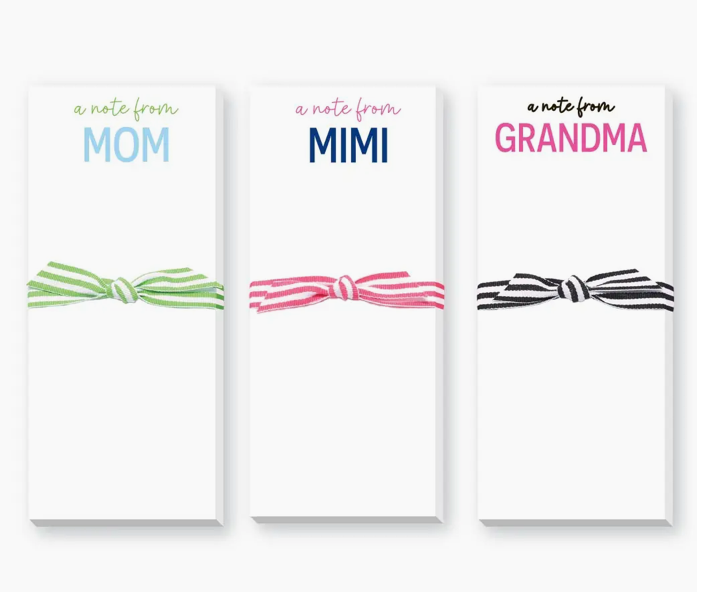 Note from Mom, Grandma or Mimi Skinnie Notepad