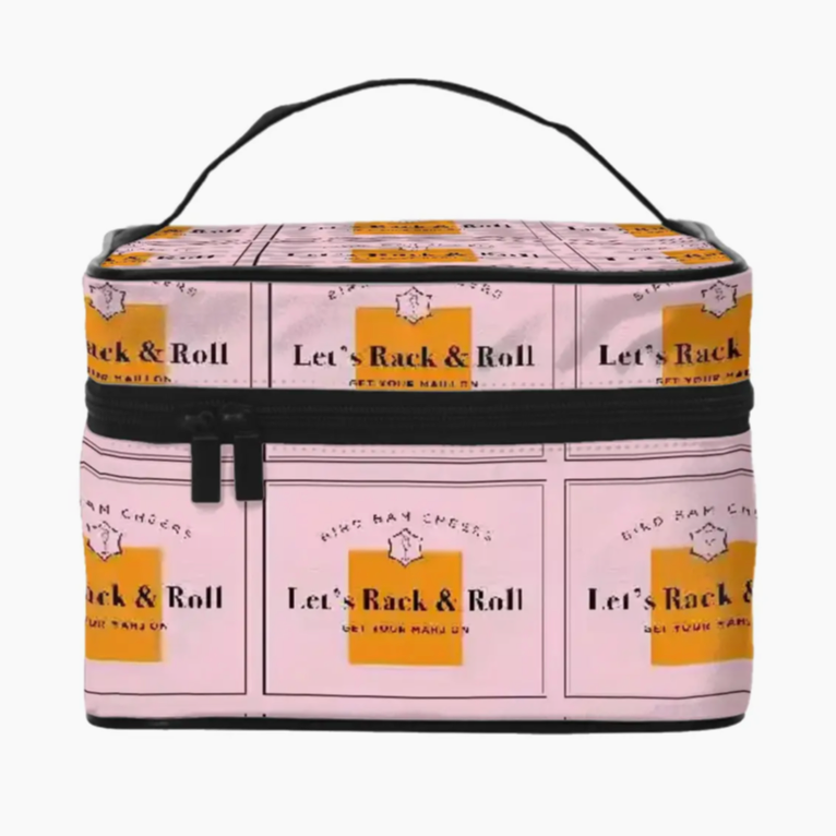 Champagne & Mahj Collection Mahjong Tile Storage Bag Tote