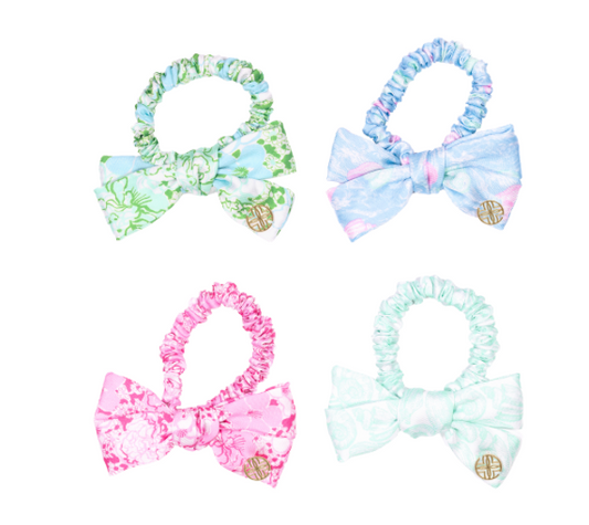 Lily Mini Scrunchie Set with Bow