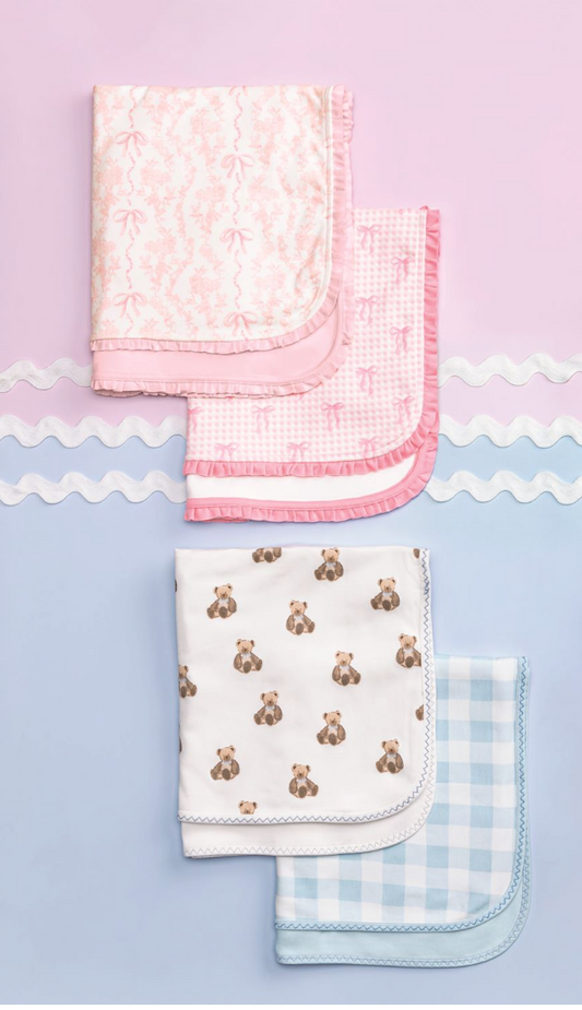 Arrival Blanket by Mudpie with Personalization