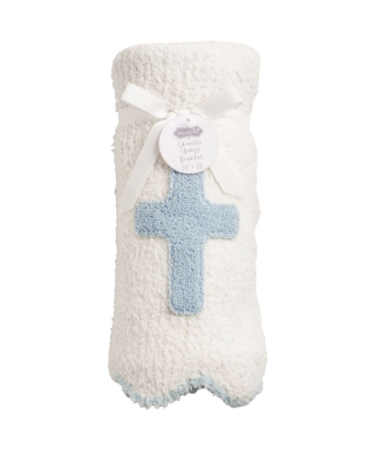 Cross Chenille Blanket