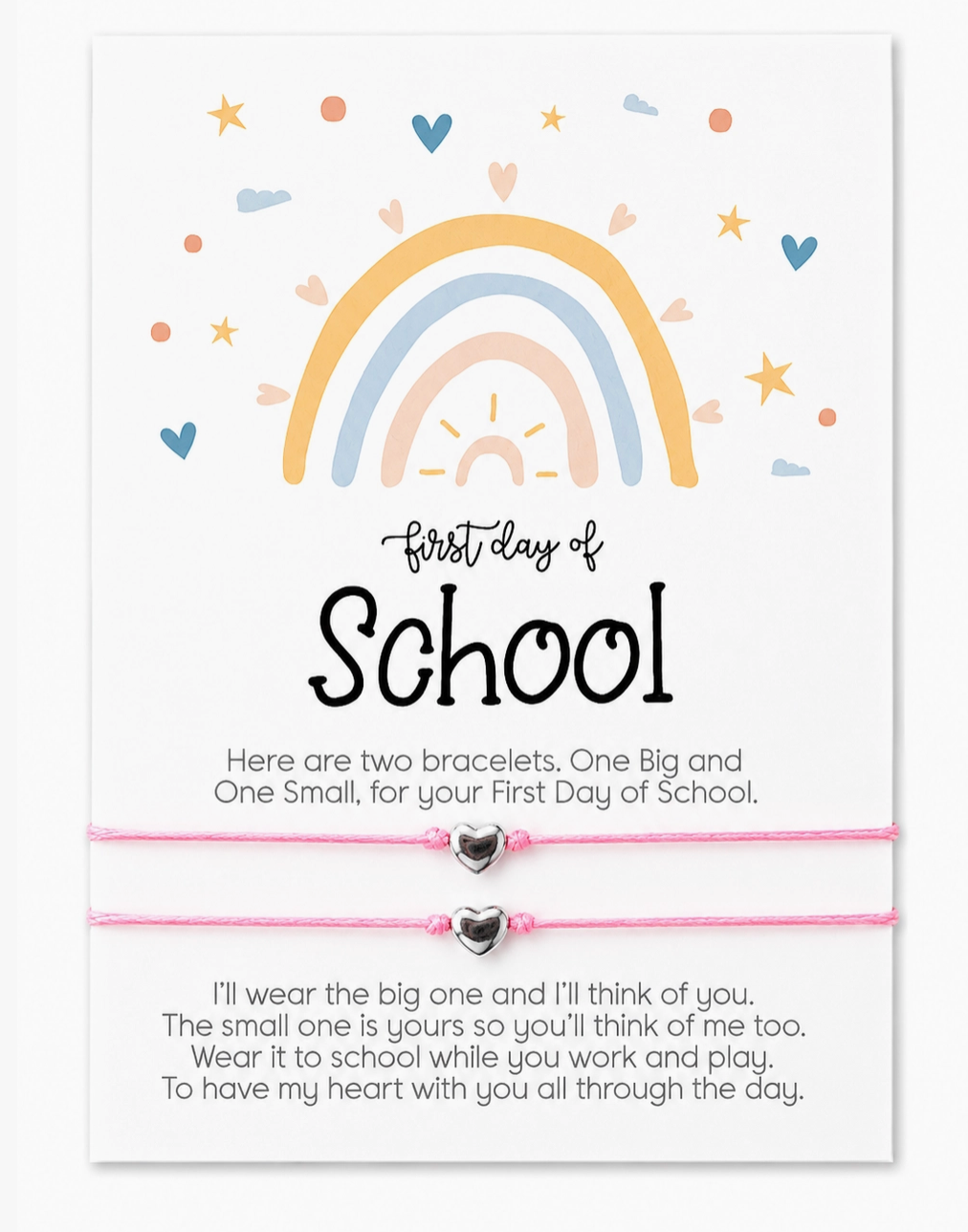Back to School Bracelet Set