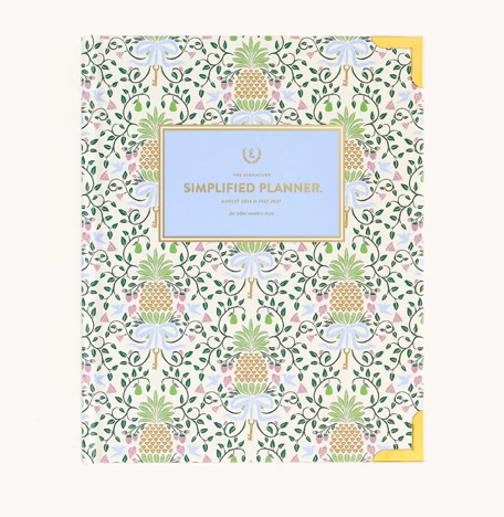 2026-2027 Bookbound Weekly Simplified Planner - Pineapple Charm