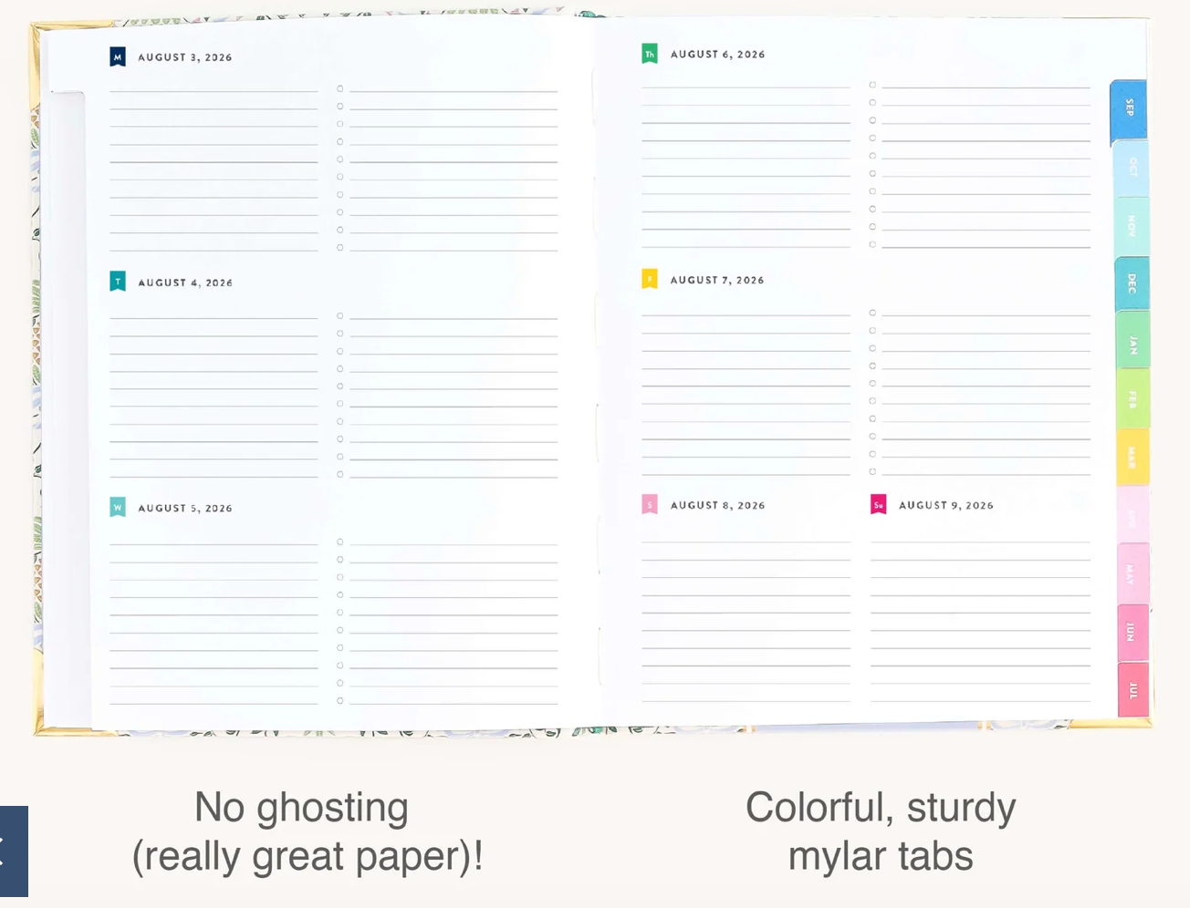2026-2027 Bookbound Weekly Simplified Planner - Pineapple Charm