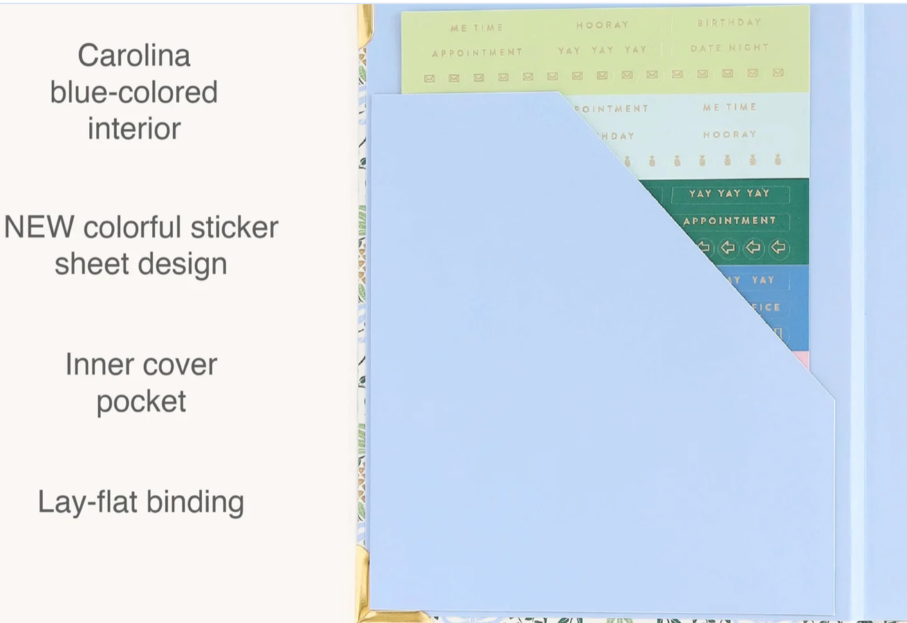 2026-2027 Bookbound Weekly Simplified Planner - Pineapple Charm