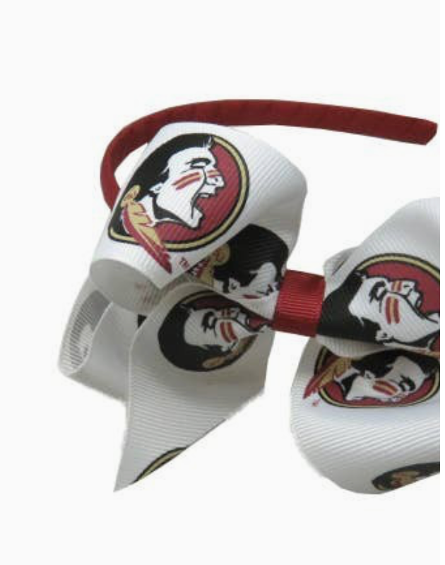Wrapped Headband with Junior Bow - Gameday