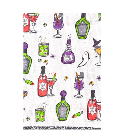 Halloween Double Sided Tea Towel