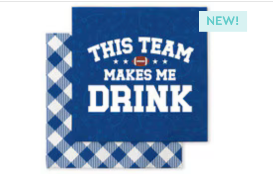 Team Makes Me Drink Cocktail Napkins