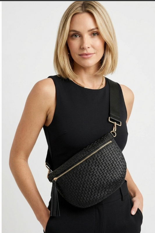 Woven Bum Bag