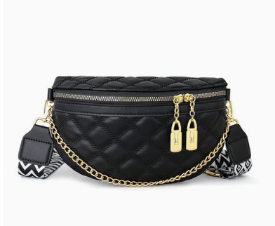 Quilted Vegan Leather Crossbody Bum Bag