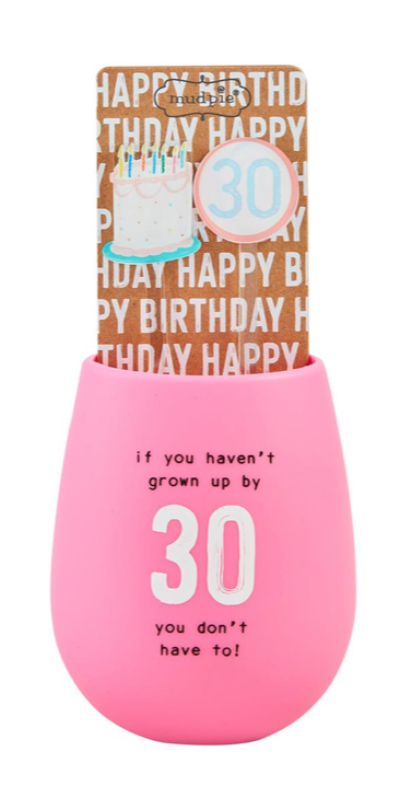 Birthday Silicone Wine Sets