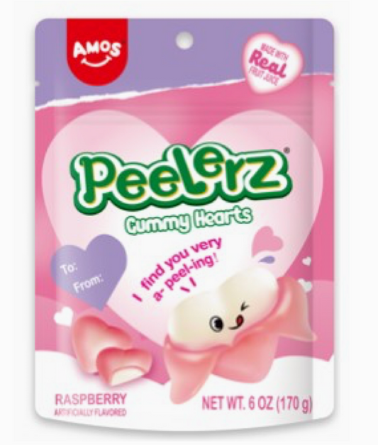 Peelerz Valentine Gummy Hearts