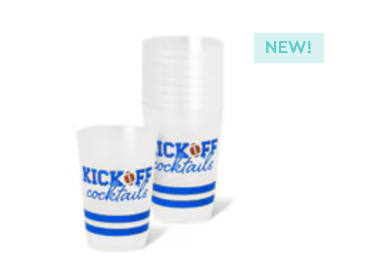 Kickoff Cocktails Frost Flex Cups