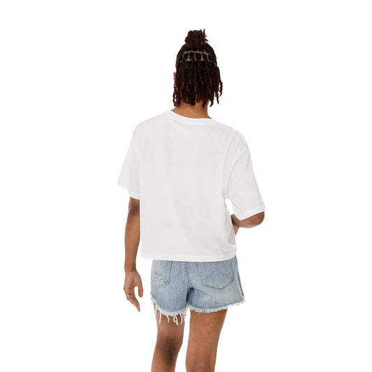 UCF Knights Cropped T-Shirt-White