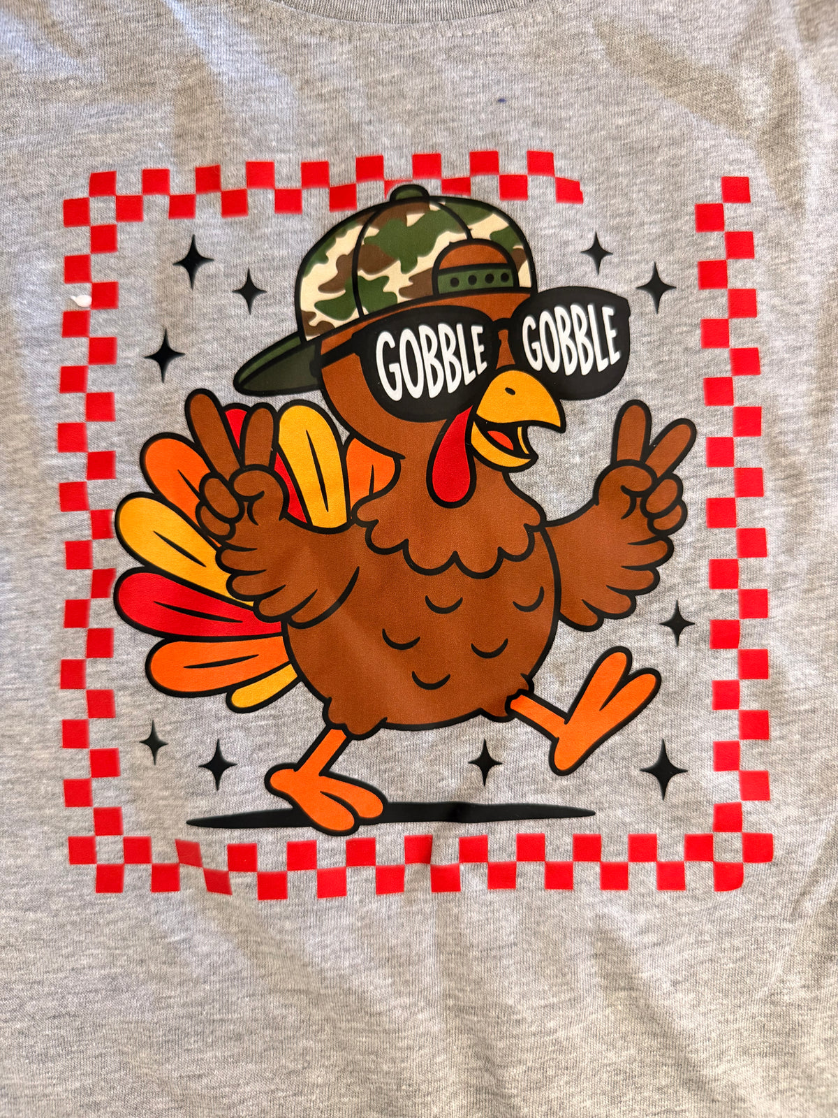 Kids Gobble Gobble Turkey