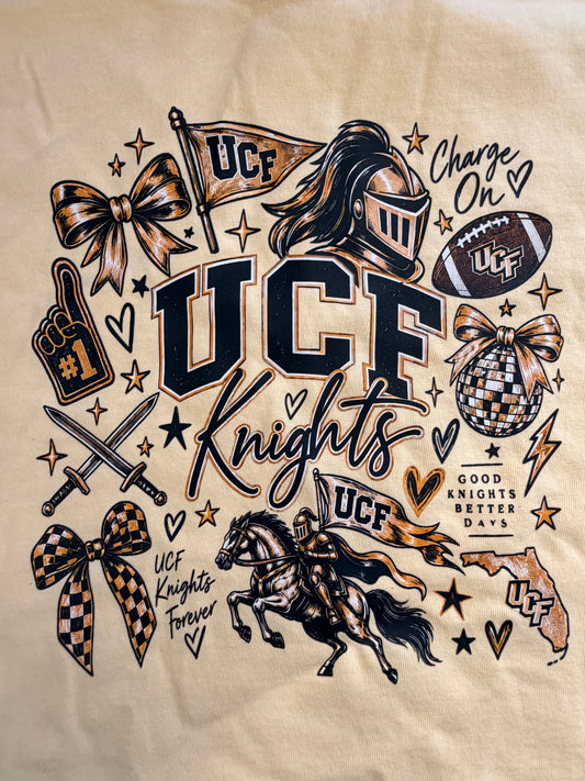 UCF Coquette Boxy Tee
