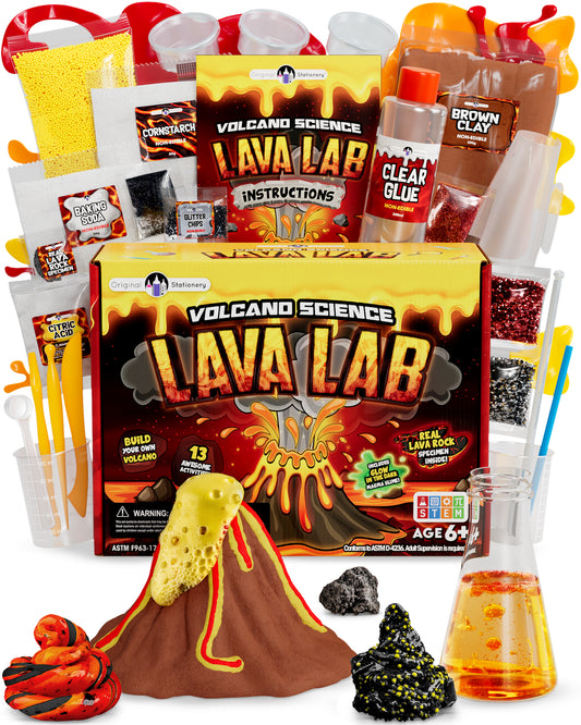 Volcano Science Lava Lab Slime Kit