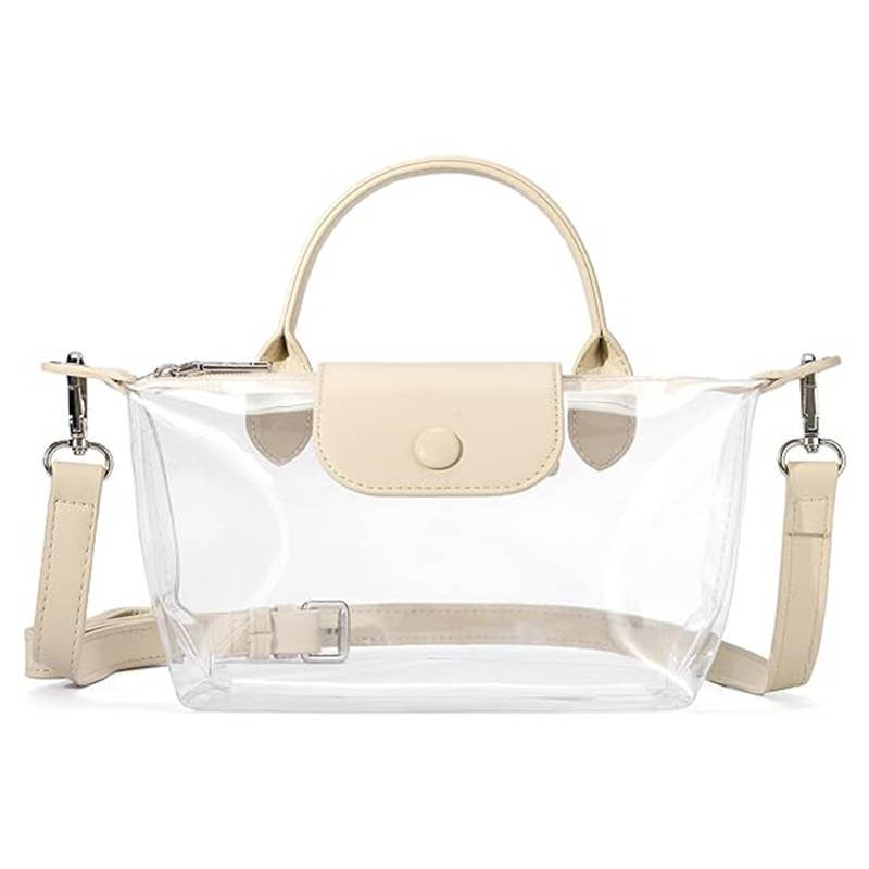 PVC Handbag Mini Clear Stadium Crossbody Bag
