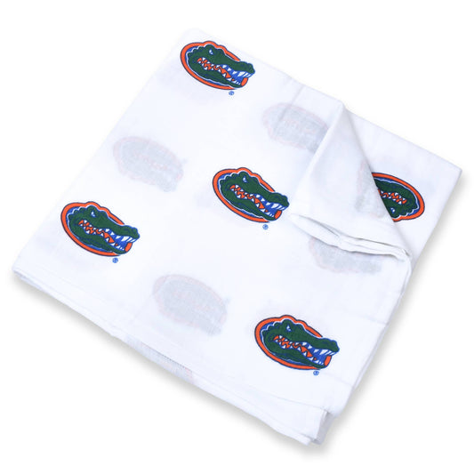 University of Florida Muslin Swaddle Blanket