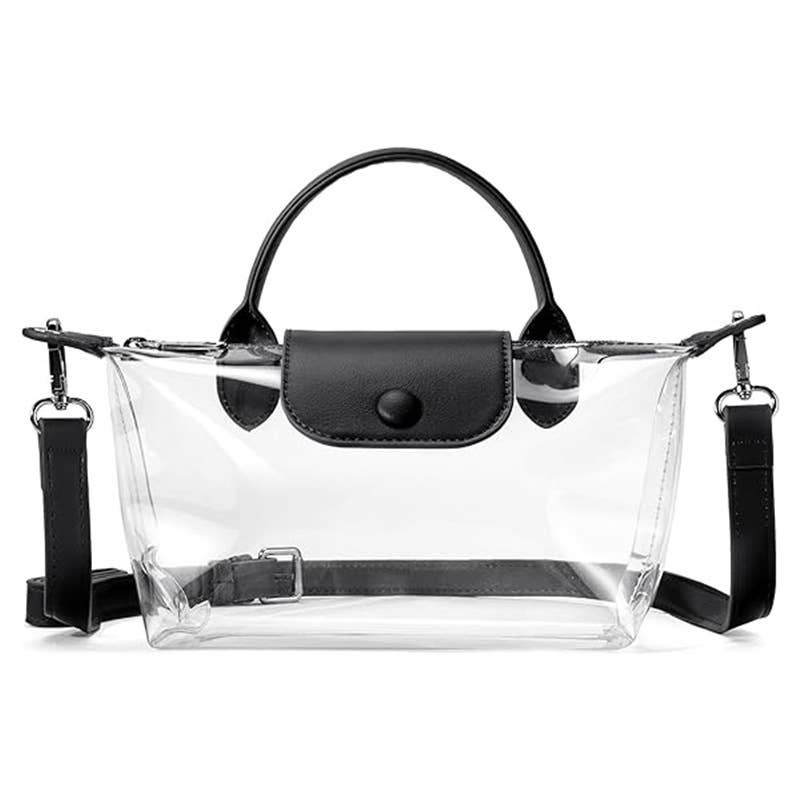 PVC Handbag Mini Clear Stadium Crossbody Bag