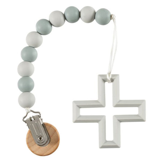 Cross Silicone Teether