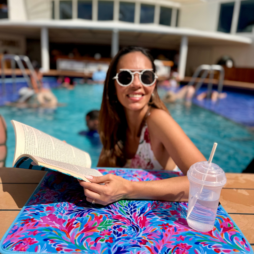Poolside Seating Mat™ – Swimsuit & Skin Protection