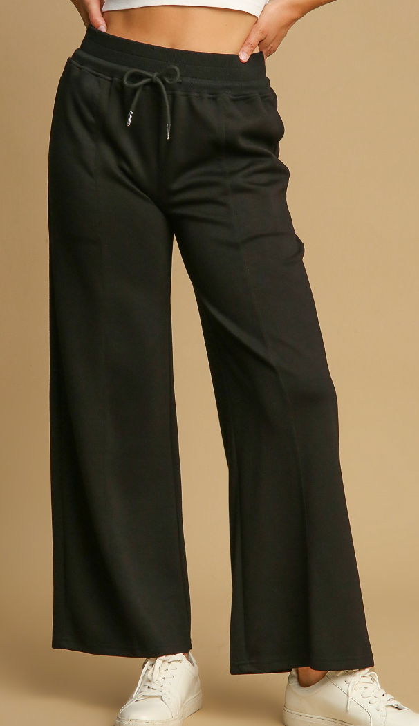 Solid Buttery Soft Wide Leg Pant