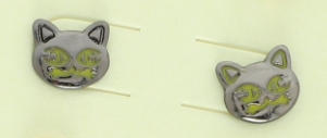 Enamel Halloween Stud Earring