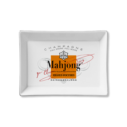 Ceramic Tray- Mahjong Org Label