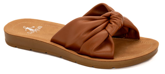 Comfort Knot Slide Sandal