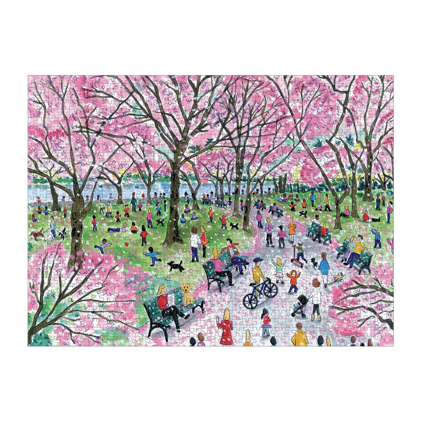 Michael Storrings Cherry Blossoms 1000 Piece Puzzle