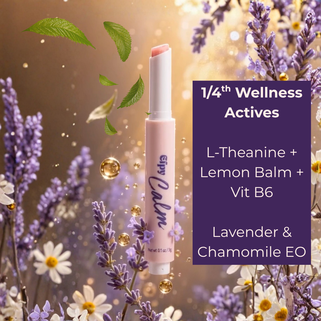 Stress relief & relaxation  |  Efpy Perk micro-dose lip balm