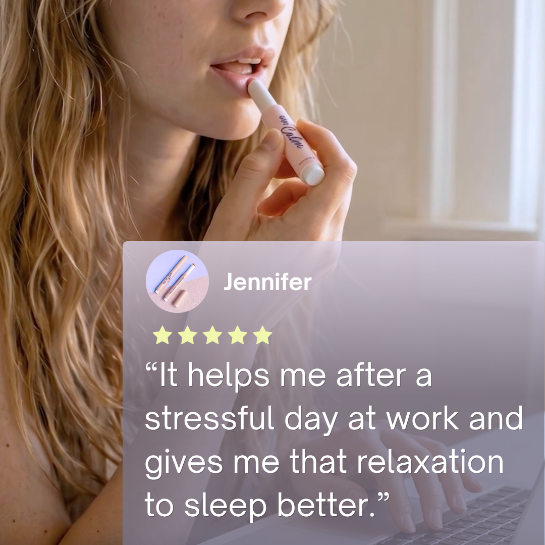 Stress relief & relaxation  |  Efpy Perk micro-dose lip balm
