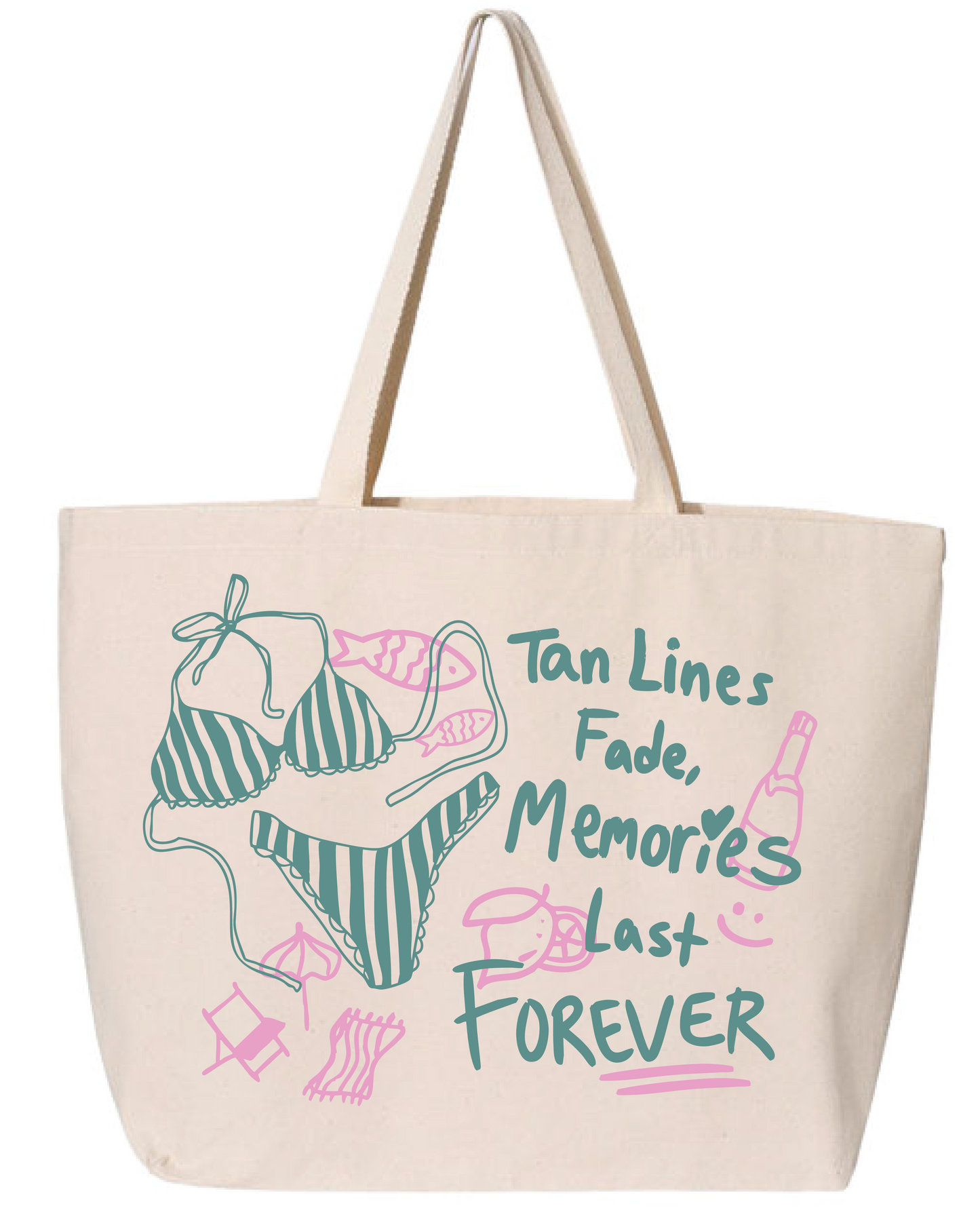 Bikini Tote by Girl Tribe