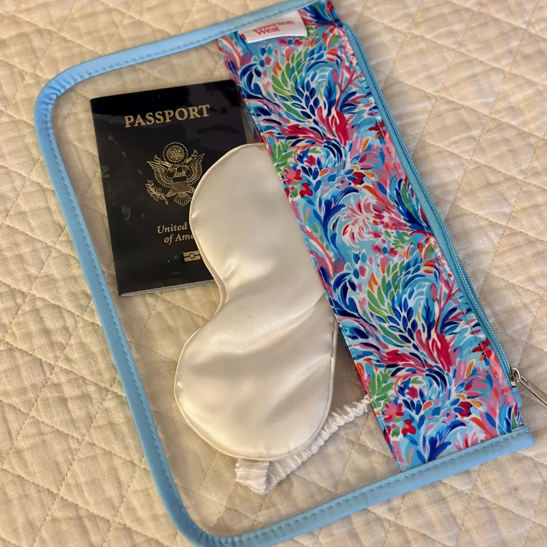 Perfect Pouch™ – Clear PVC Zippered Pouch with Personalization