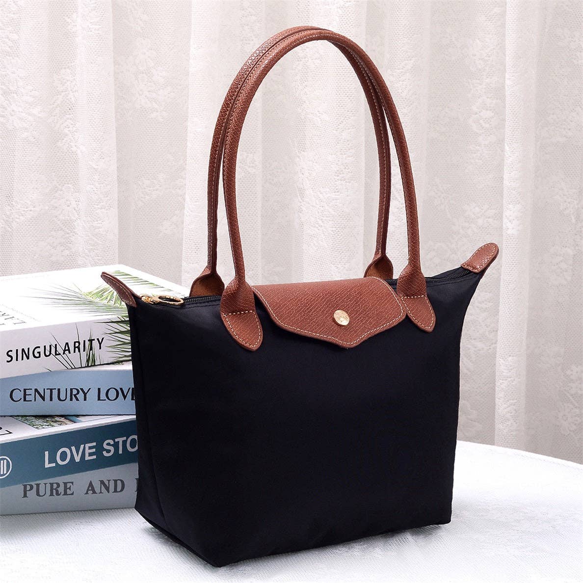 Shiloh 13 inch Nylon Tote Bag with personalization