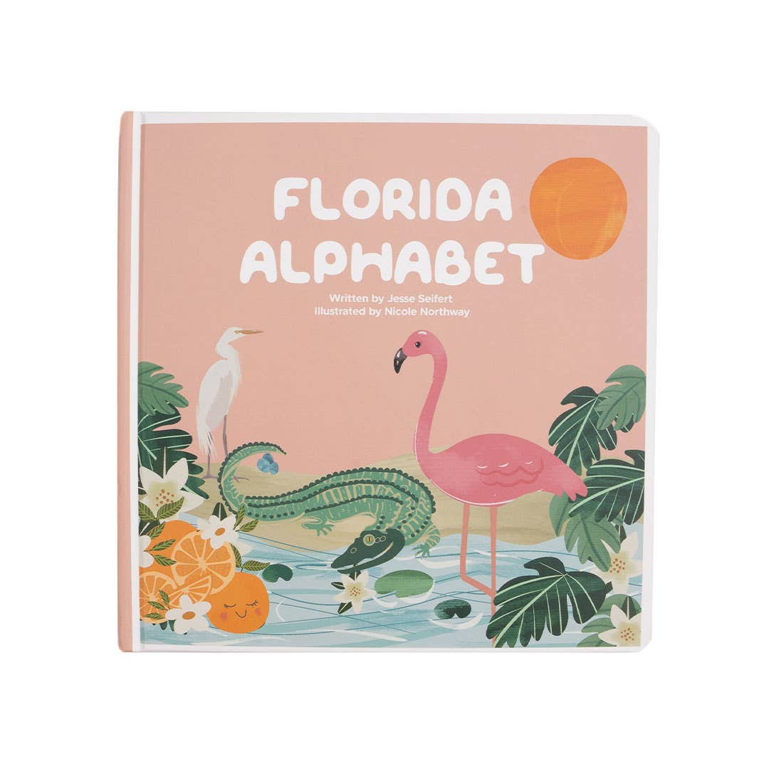 Florida Alphabet ABC Baby Book Coastal Gift