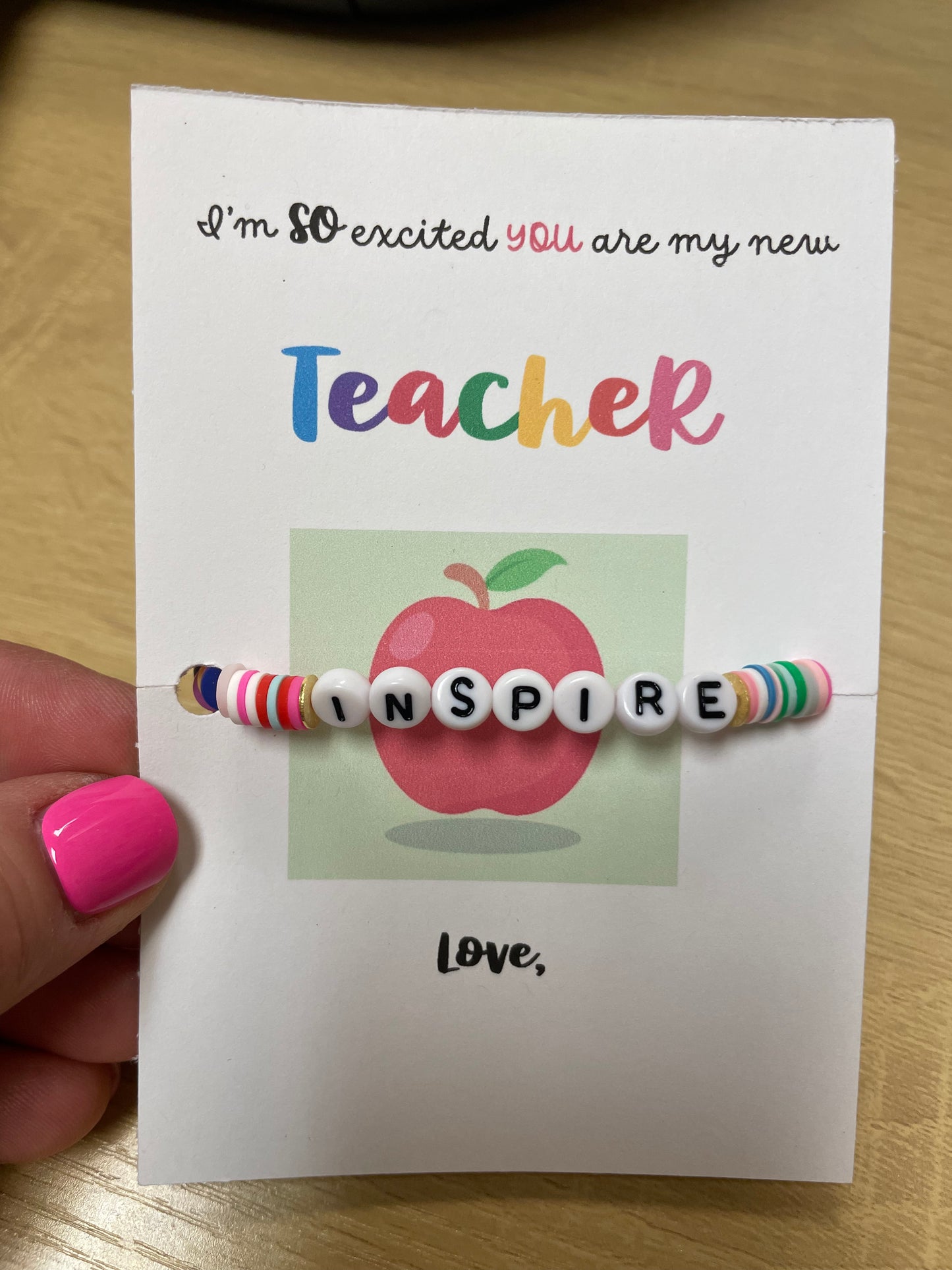 Arm Party Teacher Inspire Bracelet