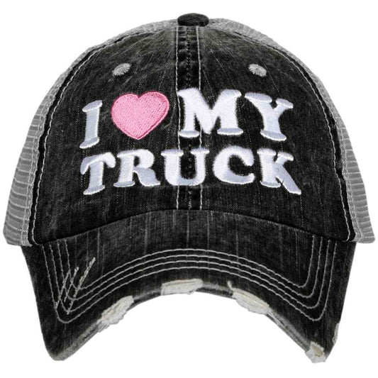 I Love My Truck Hat By Katydid