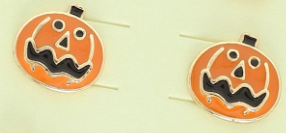 Enamel Halloween Stud Earring