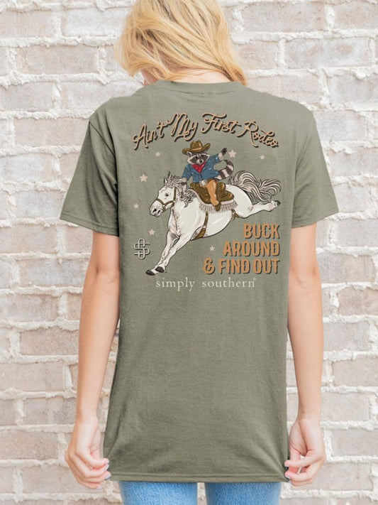 First Rodeo Short Sleeve T-Shirt by Simply Southern