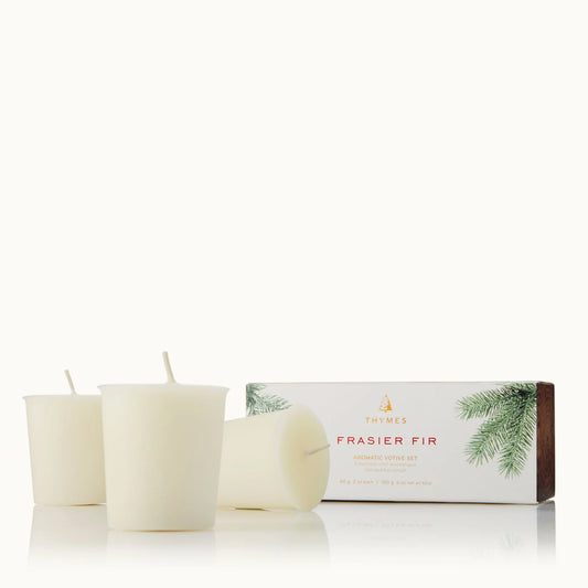 Thymes Frasier Fir Aromatic Votive Set