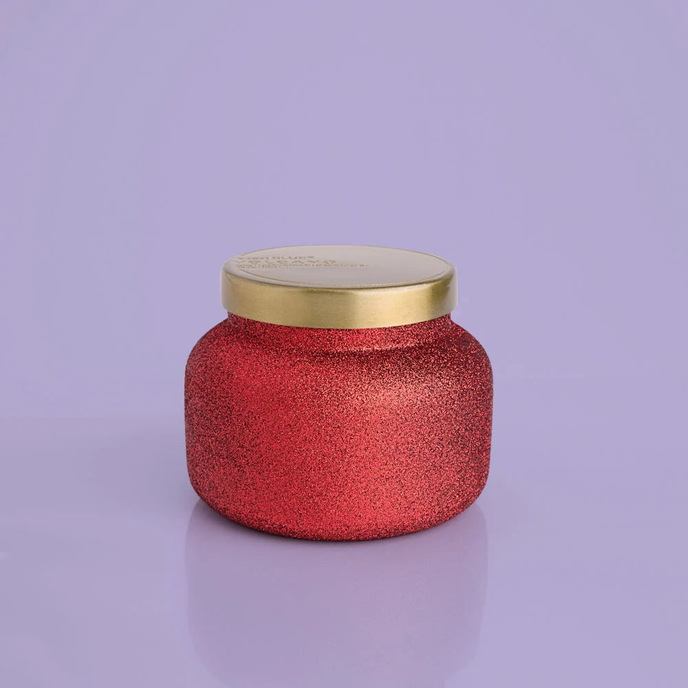 Red Glitter 19oz Candle By Capri Blue - Volcano