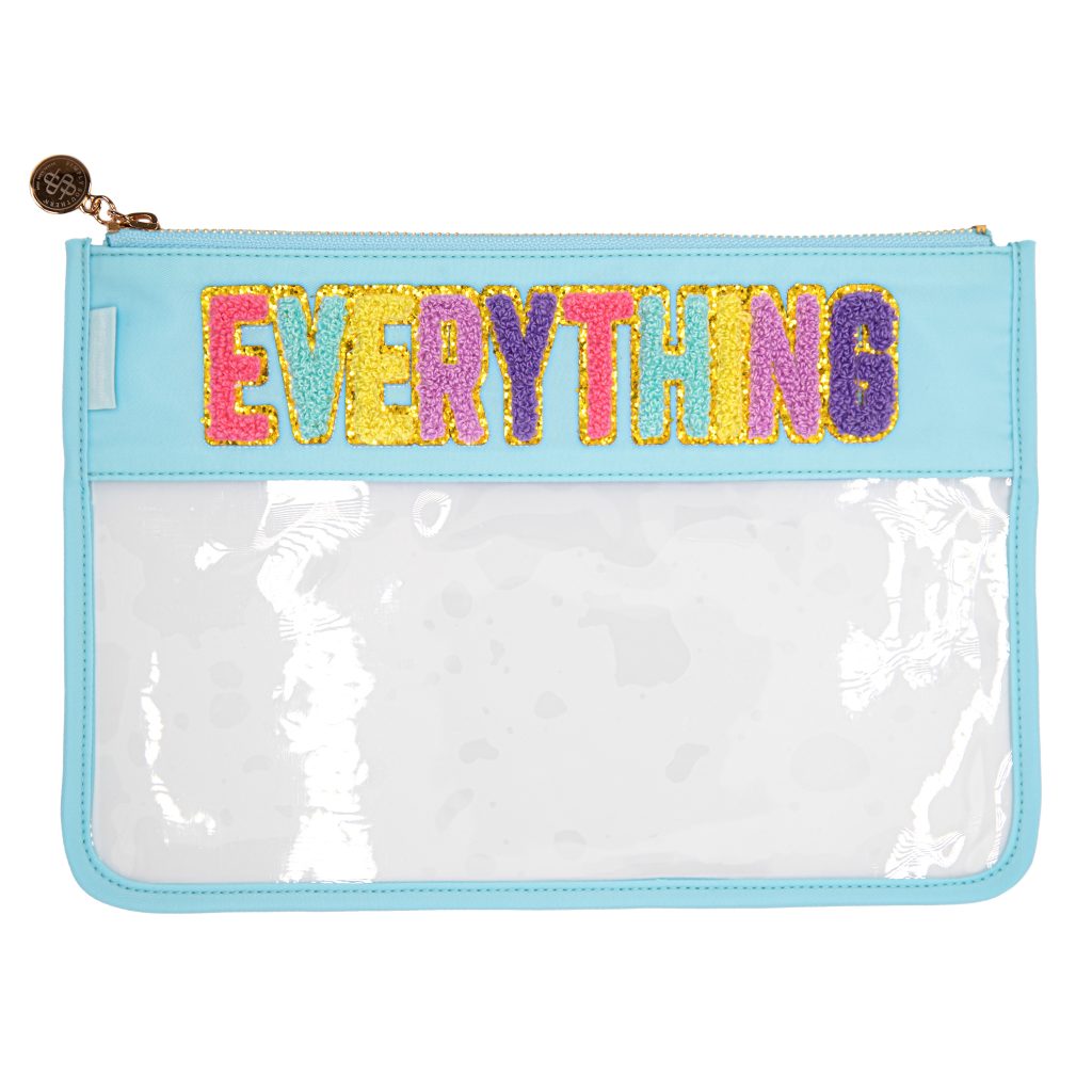 Simply Southern Clear Zip Sparkle Bag