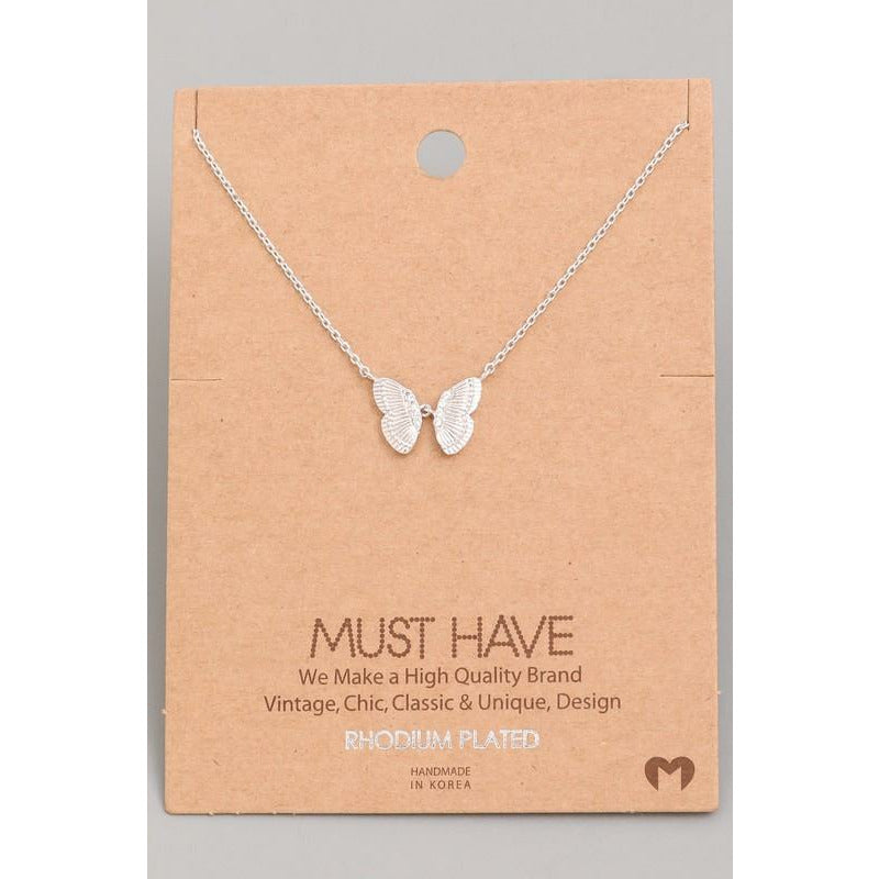 Butterfly Split Wing Must Have Necklace