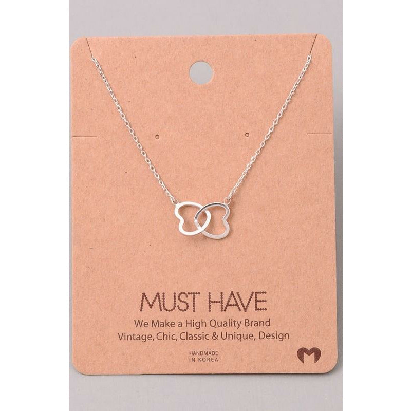 Linked Hearts Must Have Necklace