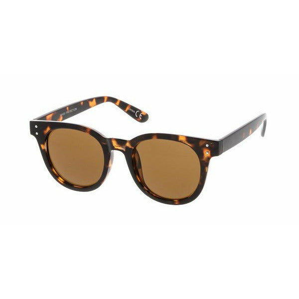 Round Hipster Frame Sunglasses